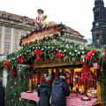 Hungarian specialities (1268 bisita) Striezelmarkt stall offering all kinds of Hungarian specialties Hungarian specialities